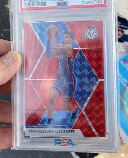 2019 Panini Mosaic #133 Shai Gilgeous-Alexander — front