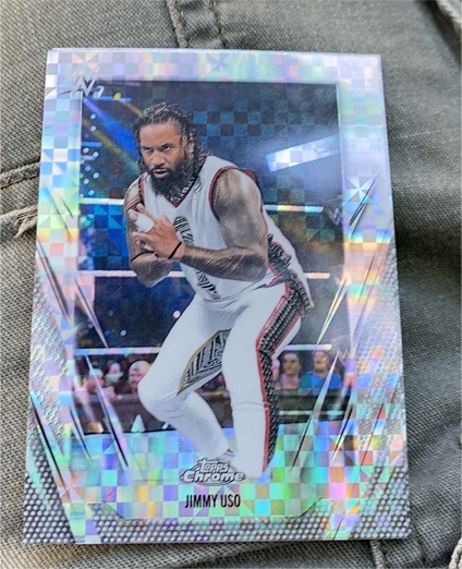 2026 Topps Chrome WWE #31 Jimmy Uso — front