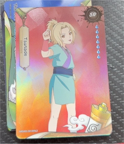 2002 Kayou Naruto Kayou Series 3 #NRSA03-SR-009L2 Tsunade — front