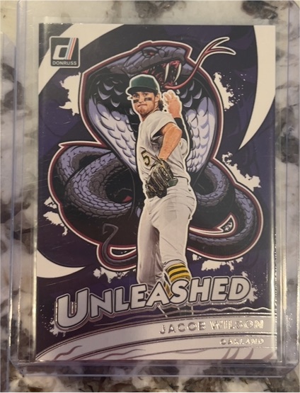 2026 Donruss #12 Jacob Wilson Unleashed — front
