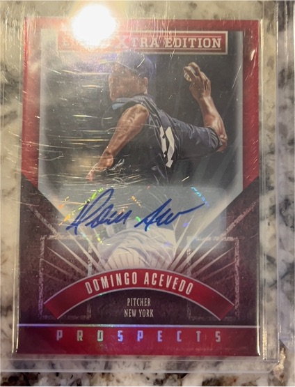 2015 Panini Elite Extra Edition #108 Domingo Acevedo — front