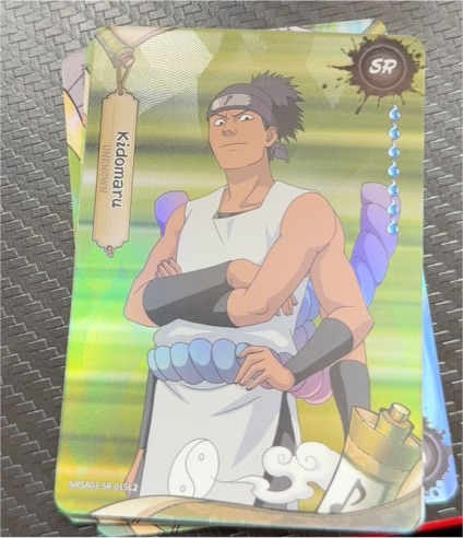 2002 Kayou Naruto #NRSA03-SR-015L2 Kidomaru SR — front
