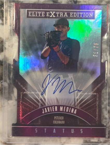 2015 Panini Elite Extra Edition #78 Javier Medina — front