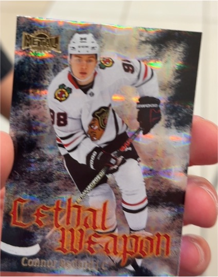 2025-26 SkyBox Metal Universe #LW-1 Connor Bedard — front