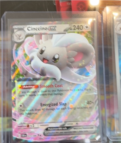 2026 Pokémon Chaos Rising #073 Cinccino ex — front