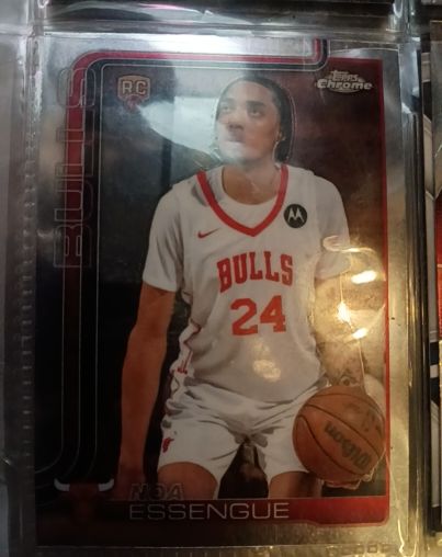 2025 Topps Chrome #262 Noa Essengue — front