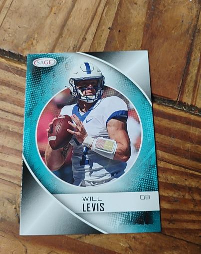 2023 SAGE High Series #171 Will Levis — front