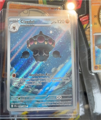 2026 Pokémon Chaos Rising #092 Claydol — front