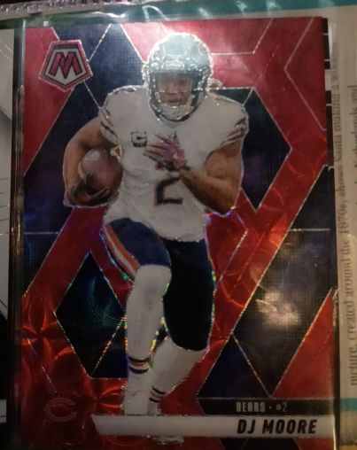 2025 Panini Mosaic #180 DJ Moore — front