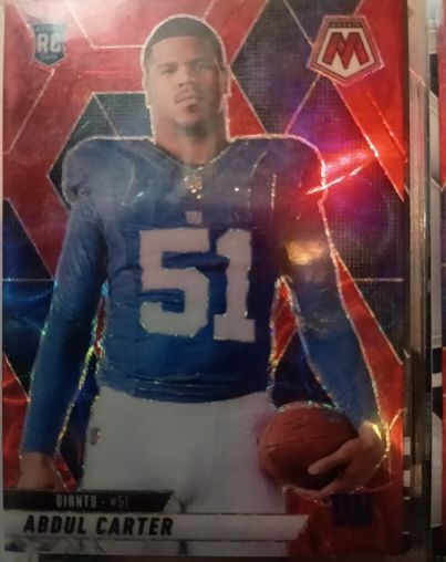 2025 Panini Mosaic #282 Abdul Carter — front