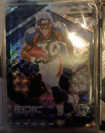 2025 Panini Mosaic Epic Performers #17 Terrell Davis — front