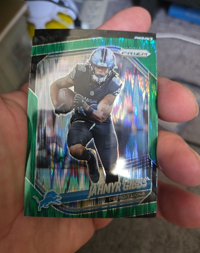2025 Panini Prizm #74 Jahmyr Gibbs — front