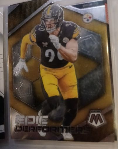 2025 Panini Mosaic #12 T.J. Watt — front