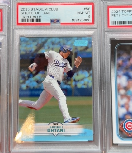 2025 Stadium Club #58 Shohei Ohtani — front