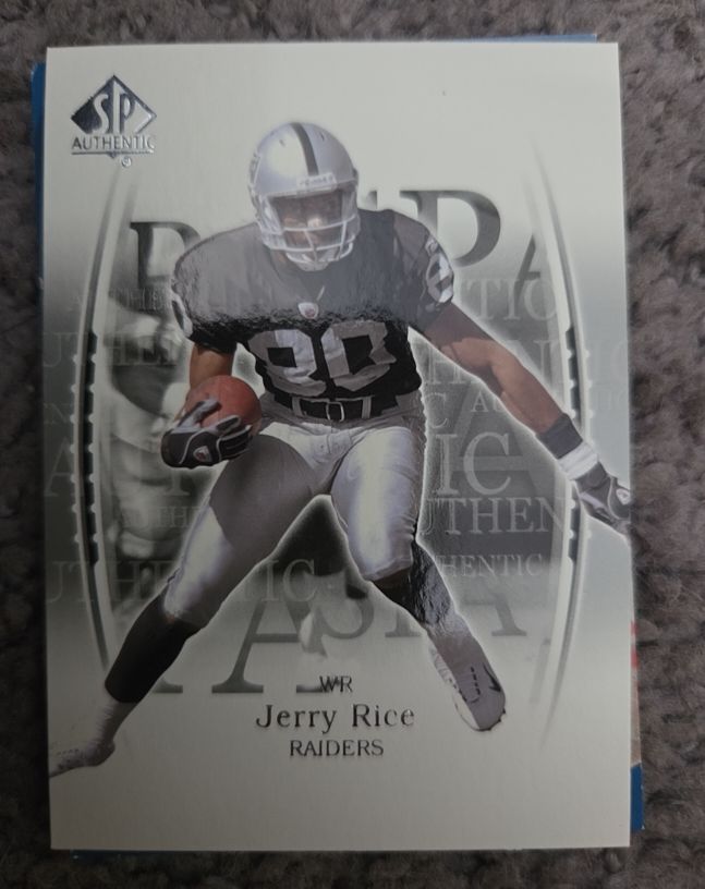 2003 Upper Deck SP Authentic #80 Jerry Rice — front