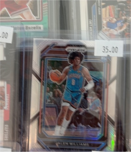 2022-23 Panini Prizm #246 Jalen Williams — front