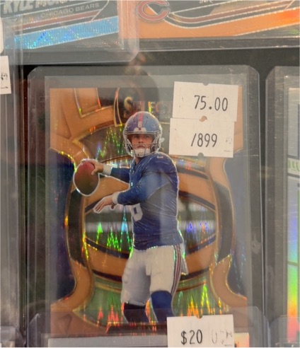 2025 Panini Select Premier Level #195 Daniel Jones — front