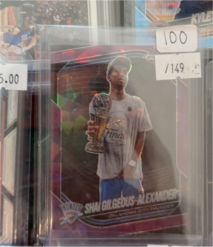 2024-25 Panini Prizm #113 Shai Gilgeous-Alexander — front