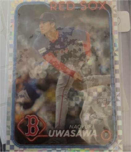 2024 Topps Chrome Update #USC9 Naoyuki Uwasawa — front