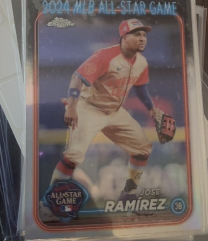 2024 Topps Chrome Update All-Star Game #ASGC-4 José Ramírez — front