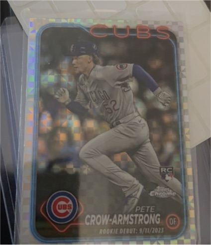 2024 Topps Chrome Update #USC158 Pete Crow-Armstrong — front