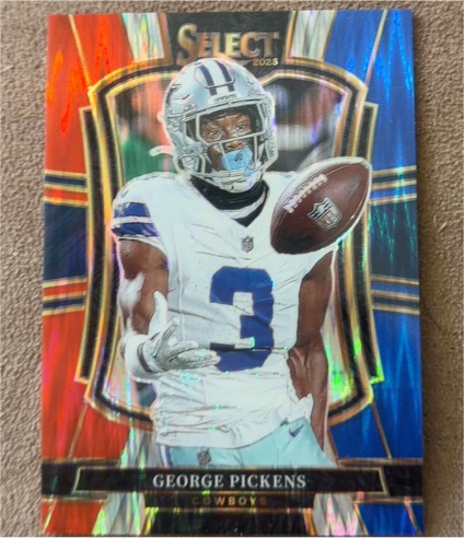 2025 Panini Select Premier Level #197 George Pickens — front