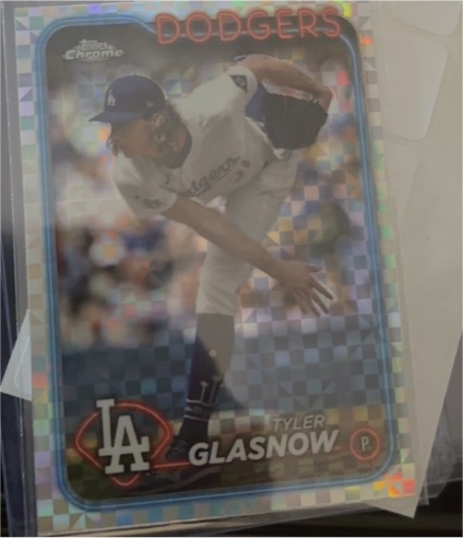 2024 Topps Chrome Update #USC39 Tyler Glasnow — front