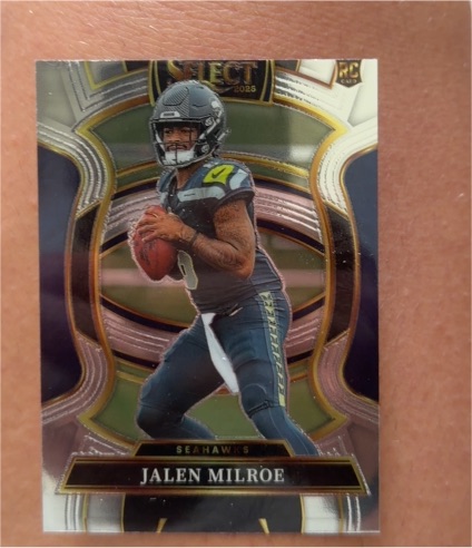 2025 Panini Select #14 Jalen Milroe Concourse Rookie — front