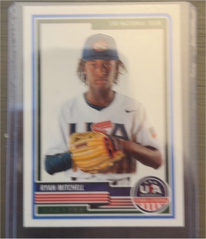 2023 Panini USA Baseball Stars & Stripes #34 Ryan Mitchell — front