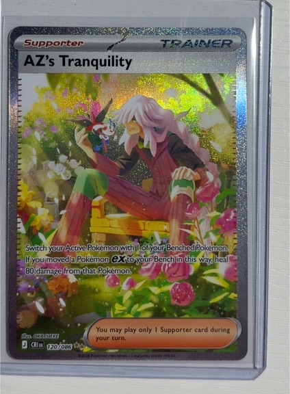 2026 Pokémon Chaos Rising #120 AZ's Tranquility — front