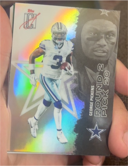 2025 Topps Signature Class #72 George Pickens — front