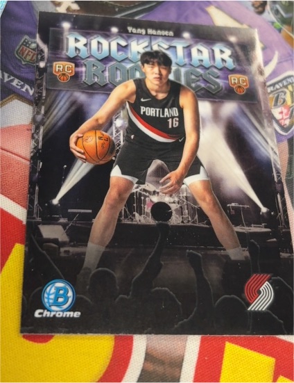 2025-26 Bowman #RR-16 Yang Hansen Rockstar Rookies — front