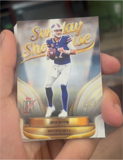 2025 Topps Signature Class #SS-7 Josh Allen — front
