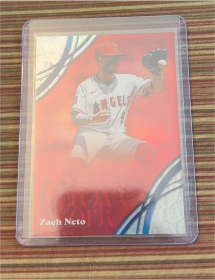 2026 Topps Series 2 #GW-57 Zach Neto Glove Work — front