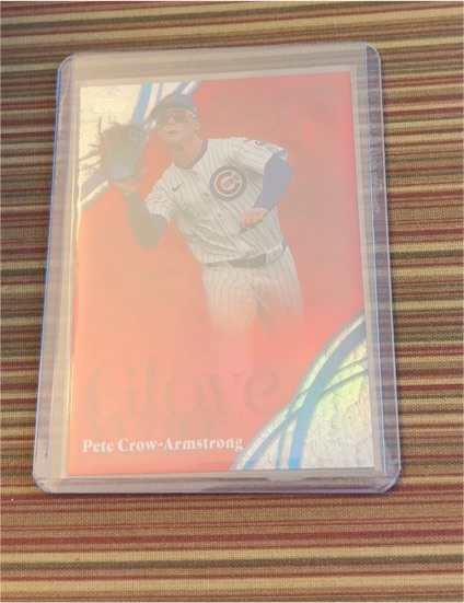 2026 Topps Series 2 Glove Work #GW-18 Pete Crow-Armstrong — front