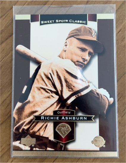 2003 Upper Deck Sweet Spot Classic #71 Richie Ashburn — front