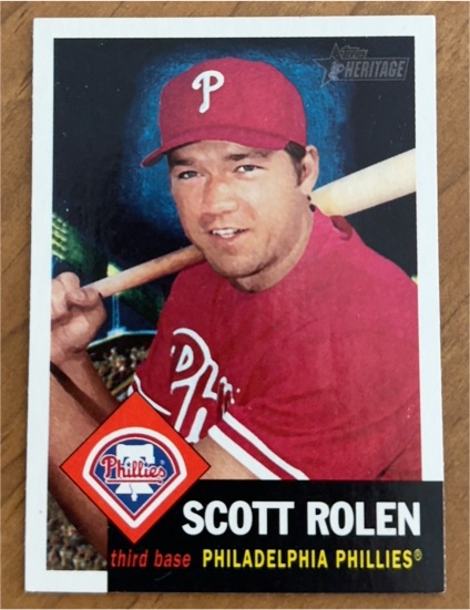2002 Topps Heritage #246 Scott Rolen — front