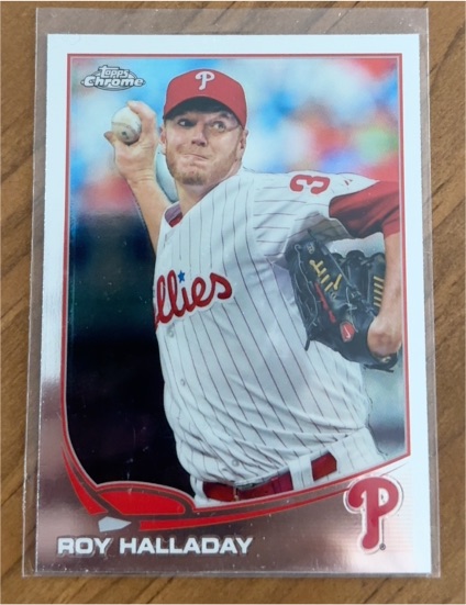 2013 Topps Chrome #104 Roy Halladay — front