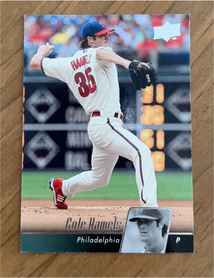 2010 Upper Deck #385 Cole Hamels — front