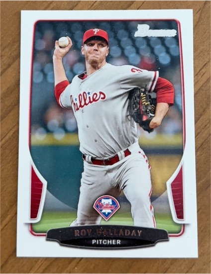 2013 Bowman #102 Roy Halladay — front
