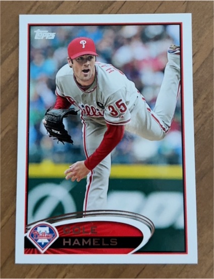 2012 Topps #190 Cole Hamels — front