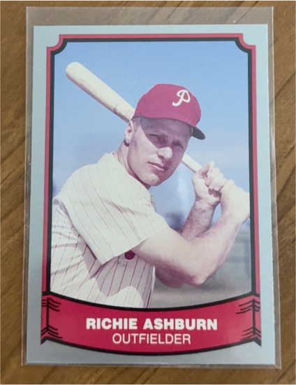 1988 Pacific Baseball Legends #8 Richie Ashburn — front