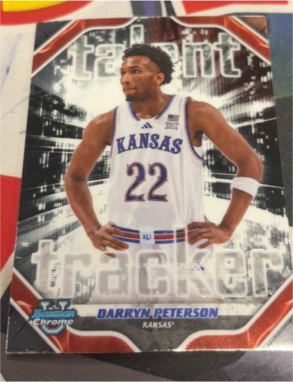 2025-26 Bowman Chrome #TT-2 Darryn Peterson — front
