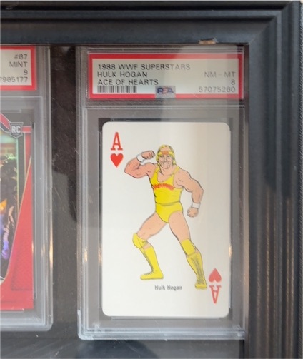 1988 WWF Superstars #Ace of Hearts Hulk Hogan — front