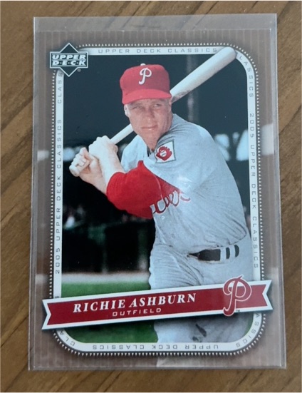 2005 Upper Deck Classics #81 Richie Ashburn — front