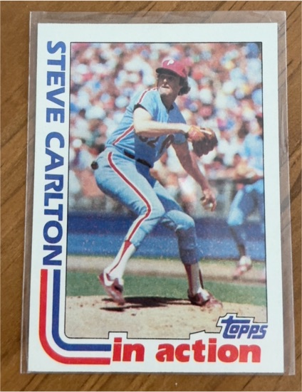 1982 Topps #481 Steve Carlton — front