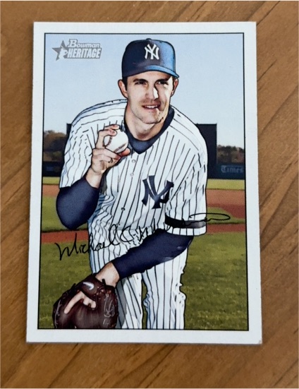 2007 Bowman Heritage #112 Mike Mussina — front