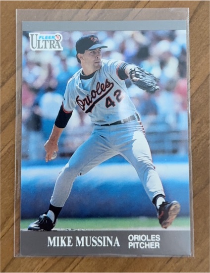 1991 Fleer Ultra Update #U-4 Mike Mussina Rookie — front