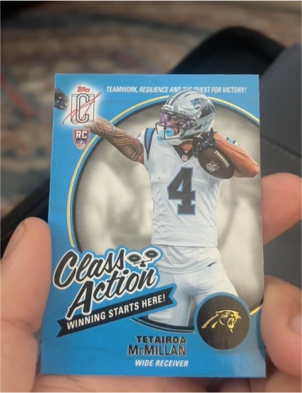 2025 Topps Signature Class #CA-5 Tetairoa McMillan — front