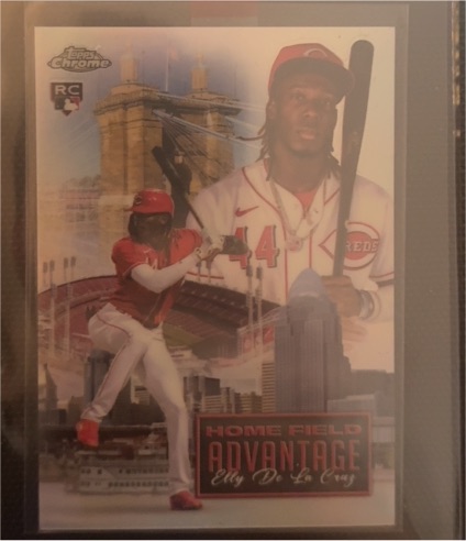 2024 Topps Series 1 #HFA-1 Elly De La Cruz Home Field Advantage — front